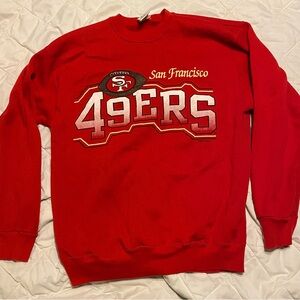 49ers Sweatshirt women’s XL